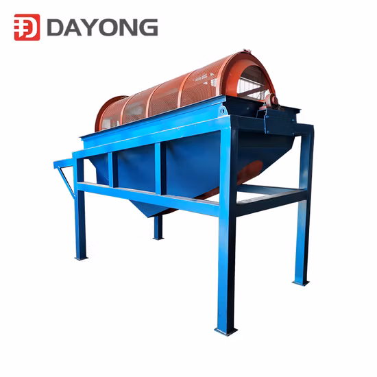 Mini precio portátil móvil de la máquina de tamizado de roca de piedra de arena