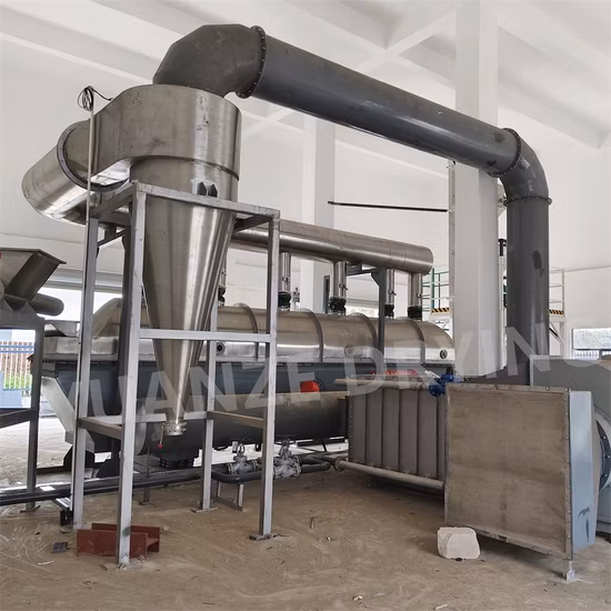 Secador de lecho fluidizado en la industria alimentaria